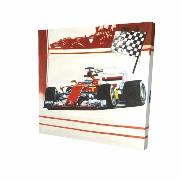 Fondo 12 x 12 in. Motorsport-Print on Canvas FO2788270